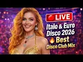 Lagu 🔴 LIVE Italo \u0026 Euro Disco 2026 🔥 Nonstop 80s 90s Retro Dance Party | Best Disco Club Mix