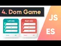 Javascript DOM manipulation 4 List counting game - General Game logic NL