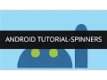 Android Tutorial-Spinners Edureka