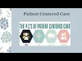 Lesson Patient-Centered Care