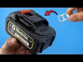 Lagu 🔋 Nooit meer nieuwe accu's voor je boormachine kopen! Gebruik 4 simpele gereedschappen en kijk wat