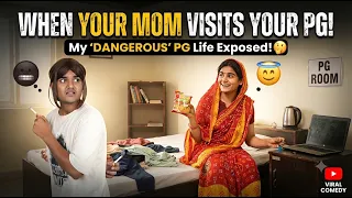 when ur mom come to ur pg 🌚 || prince peter