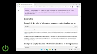 MICROSOFT Windows PowerShell - How to Use Get-Help Examples