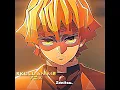 Zenitsu Death Stare 🥶 | 🎵Nada Nada (ULTRA SLOWED) | Demon Slayer Infinity Castle Arc | #shorts