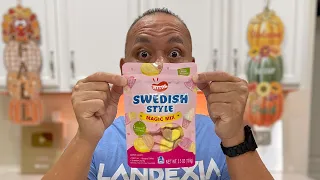 👂ASMR HYTTIS SWEDISH STYLE GUMMY CANDY MAGIC MIX (3 FLAVORS) EATING SOUNDS👂FULL VIDEO👂 #asmr