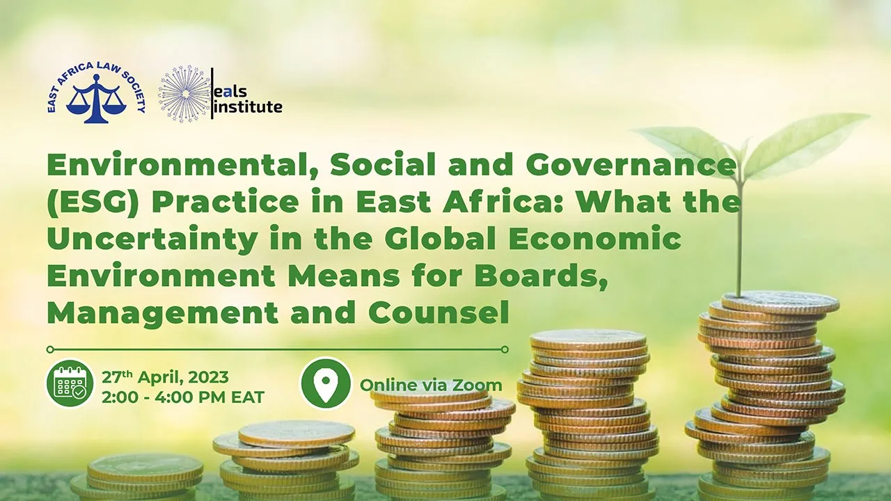 Environmental, Social and Governance (ESG) Practice in East Africa