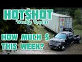 Is local hotshot trucking worth it Weekly Earnings September 13 2024