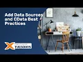 Add Data Sources and CData Best Practices - TimeXtender Tuesdays Episode 13