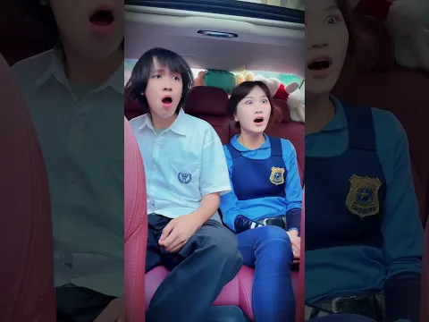 Rabbit and child took a taxi and encountered a bad person#Short #Officer Rabbit #angel