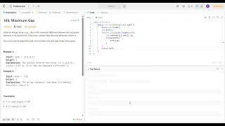 Maximum Gap in Sorted Array LeetCode 164 Java DSA Series Q2