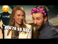 Download Lagu scarlett johansson and chris evans flirting for 8 minutes straight