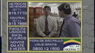 NACIONAL TV NO AR BOB GALEBE 29 06 1993