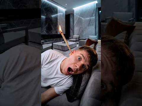 ЭТА СВЕЧА ЧИСТИТ УШИ !? #марик