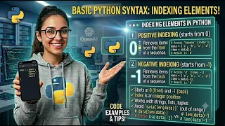Python Indexing Made Easy Positive Negative Indexes