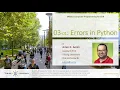 Python-1 Errors in Python