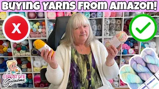 Buying Yarns from Amazon Yes or No Let me know what you think of these yarns