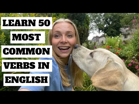 A1: lição de vocabulário — You will Learn the 50 most Common Verbs in Inglês in this video | English after hours
