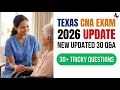 2026 Texas CNA Exam Practice Test Updated 30 Questions and Answers to Pass on Your First Try