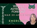 Weirdly Cosmic Astrology Forecast Week Mar 30th - Apr 5th 2025 EMERGENCE