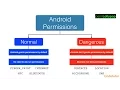 Android Permissions - Part 2 Normal and Dangerous Permissions
