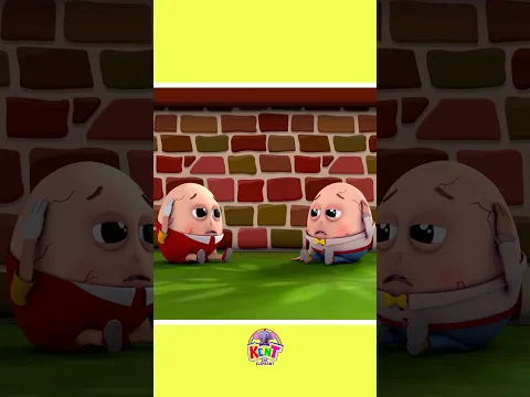 Humpty Dumpty Sat On A Wall #shorts #kidssongs #nurseryrhymes