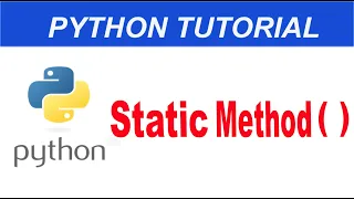 Static method in Python Python Complete Course in