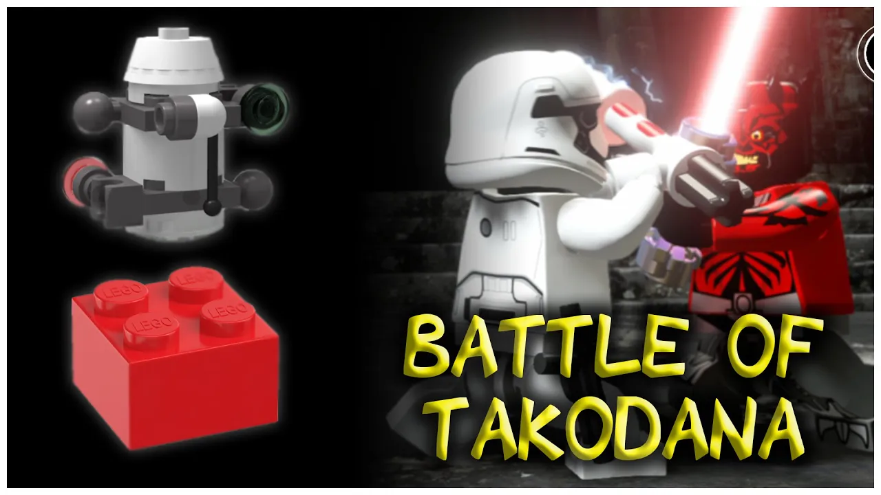 Lego Star Wars: The Force Awakens - How to Unlock Studs X6 Red Brick