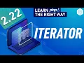 PHP Iterators Iterable Type - Iterate Over Objects
