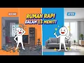 Lagu RUMAH RAPI DALAM 15 MENIT! 🕒 Trik Rahasia Buat Kamu yang Super Sibuk! ✨