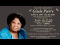 Funeral Service for Gisele Pierre