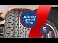 Trailer Tire Types and Sizing