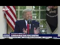 NASTY SNARKY QUESTION Trump UPSET reporter asks if he downplayed things too much