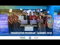 Orientation Program Summer 2025