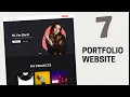 How To Design A Responsive Portfolio Website Using HTML CSS JavaScript Part 7
