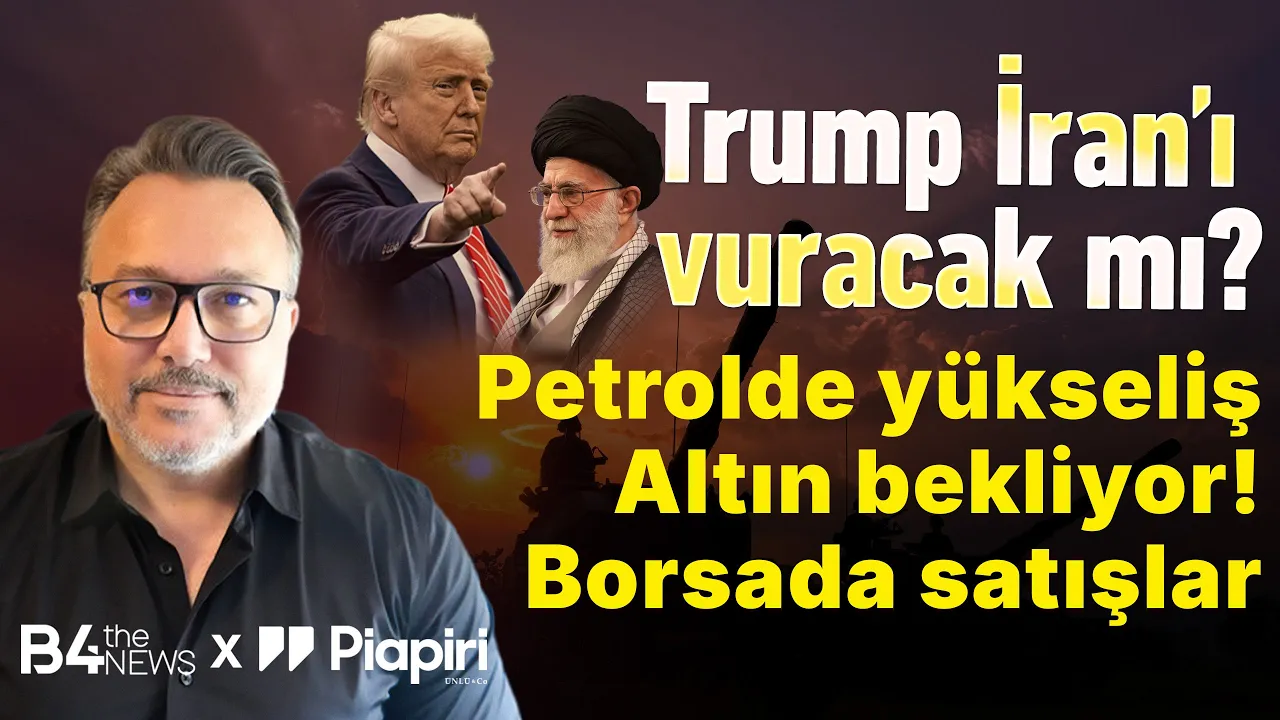 Trump İran'ı Vuracak mı? Petrolde Yükseliş, Altın Bekliyor! Borsada Satış | Burak Arslan'la Piyasalar