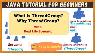 ThreadGroup in Java Java Thread group Java for beginners