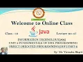 What is Constructor OOPs in Java Programming Part-2 Class-12 Lecture No -47