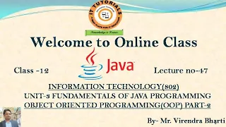 What is Constructor OOPs in Java Programming Part-2 Class-12 Lecture No -47