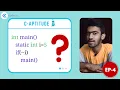 main inside main C-Aptitude Ep-4 Interview Preparation Tamil code io