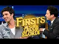 Jacob Elordi Reveals His First Celebrity Crush Was Brad Pitt Tonight Show Firsts The Tonight Show
