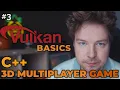 VULKAN Textures Descriptors and Vertex Attributes C 3D Multiplayer Game LIVE TUTORIAL