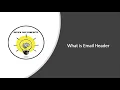 What is Email Header How to analyse email header What email header contains