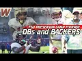 FSU Football Practice footage linebackers defensive backs Florida State Warchant TV