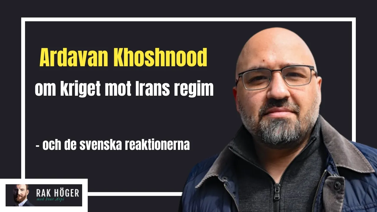 Ardavan Khoshnood Om Kriget Mot Irans Regim
