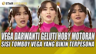 vega darwanti geluti hoby motoran begini sisi tomboy vega yang bikin terpesona star update