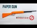 Een papieren pistool maken zonder lijm - een leuk en veilig knutselproject