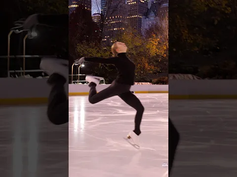 Olga Mikutina - “Nothing Else Matters” at Wollman Rink, Central Park NYC