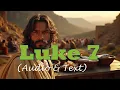 Luke 7 KJV BIBLE With Text Images