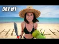 96 Hour Island Survival no food water or shelter