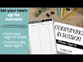 Editable Parent Teacher Conference Forms with Student Self-Reflection Resource